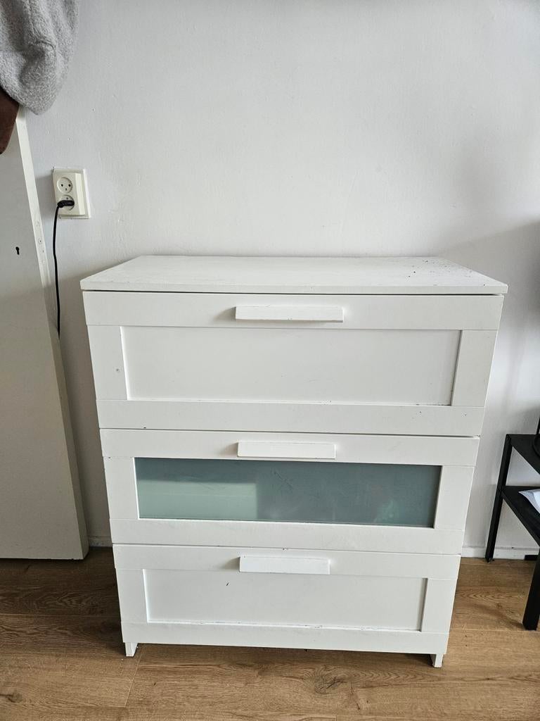 Ikea brimnes ladekast, Ophalen, Gebruikt, 50 tot 100 cm, 3 of 4 laden