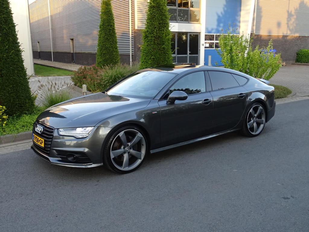Audi A7 Sportback 3.0 TDI BiT Quattro | 3x S-line | Matrix |, Auto's, Audi, Gebruikt, Bedrijf, 6 cilinders, Hatchback