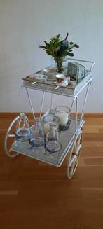 Vintage theewagen / serveerwagen jaren '50, Ophalen