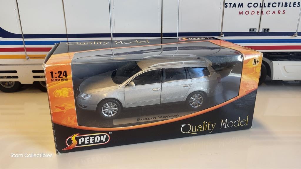Speedy Volkswagen Passat B6 Silver, Hobby en Vrije tijd, Modelauto's | 1:24, Zo goed als nieuw, Auto, Overige merken, Ophalen of Verzenden