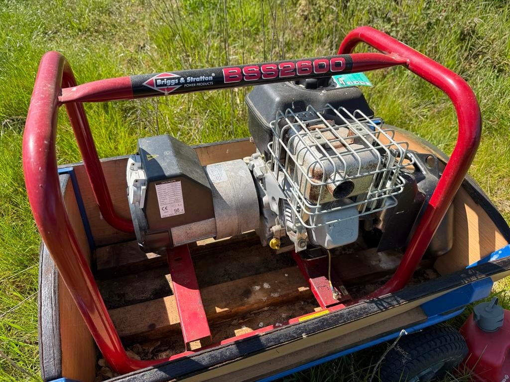Altijd betrouwbare Stroomgenerator van B&S - 2600!, Ophalen of Verzenden, Gebruikt, Minder dan 5 kVA, Benzine