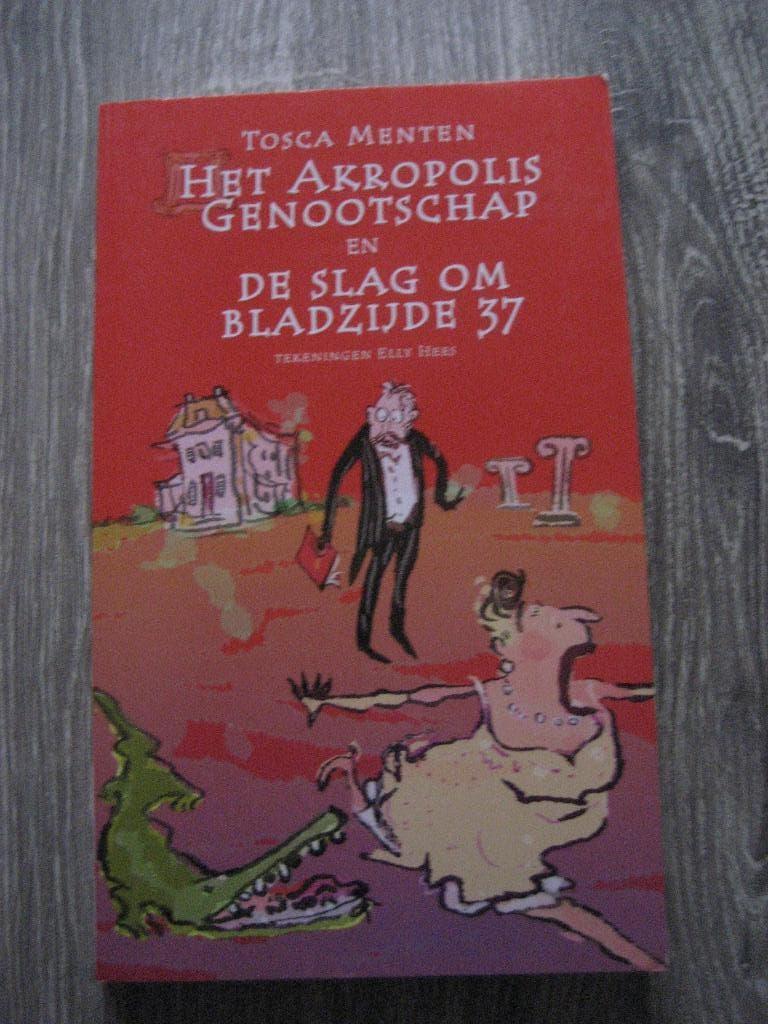 Het Akropolis genootschap 9789059651579 Tosca Menten, Ophalen of Verzenden, Zo goed als nieuw, Tosca Menten, Fictie algemeen