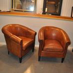 Set schapenlederen fauteuils Lounge Atelier (Basel), Gebruikt, Ophalen of Verzenden, 50 tot 75 cm, Leer