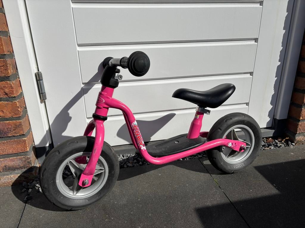 Puky loopfiets roze, Ophalen, Gebruikt, Loopfiets