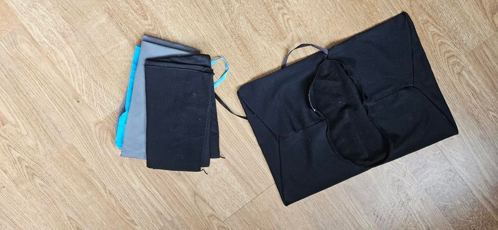 Stoffen elastische boekenkaften, Ophalen