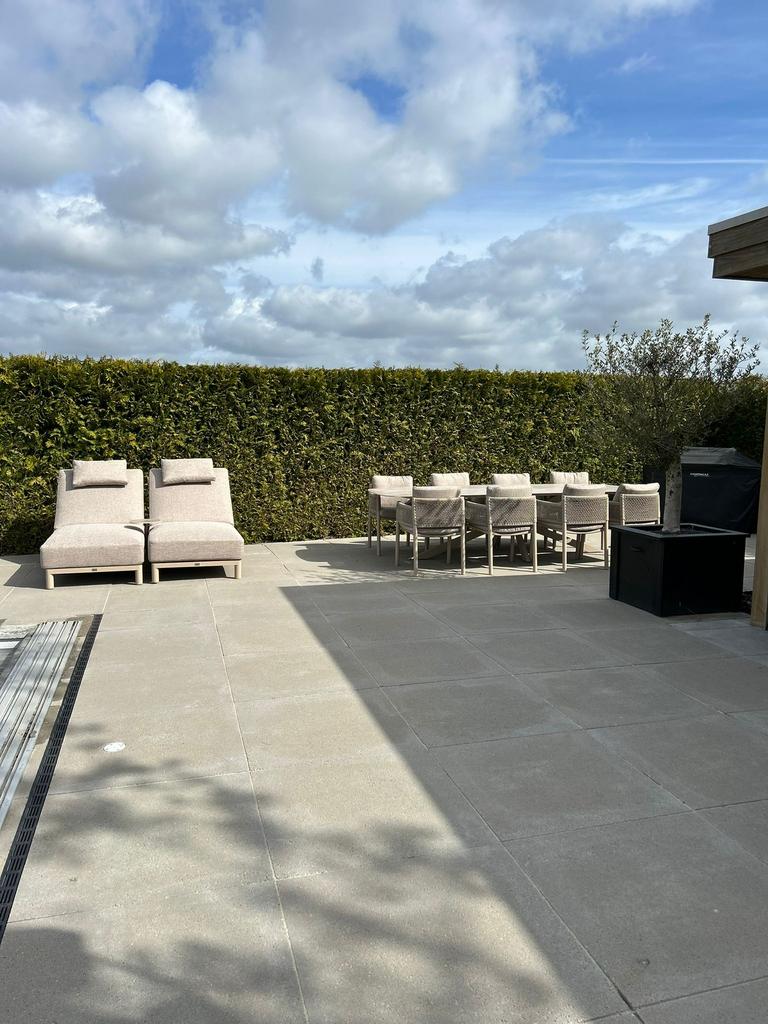 Mykonos Madeira Savanne ligbed 4 Seasons outdoor, Ophalen of Verzenden, Nieuw, Aluminium, Verstelbaar