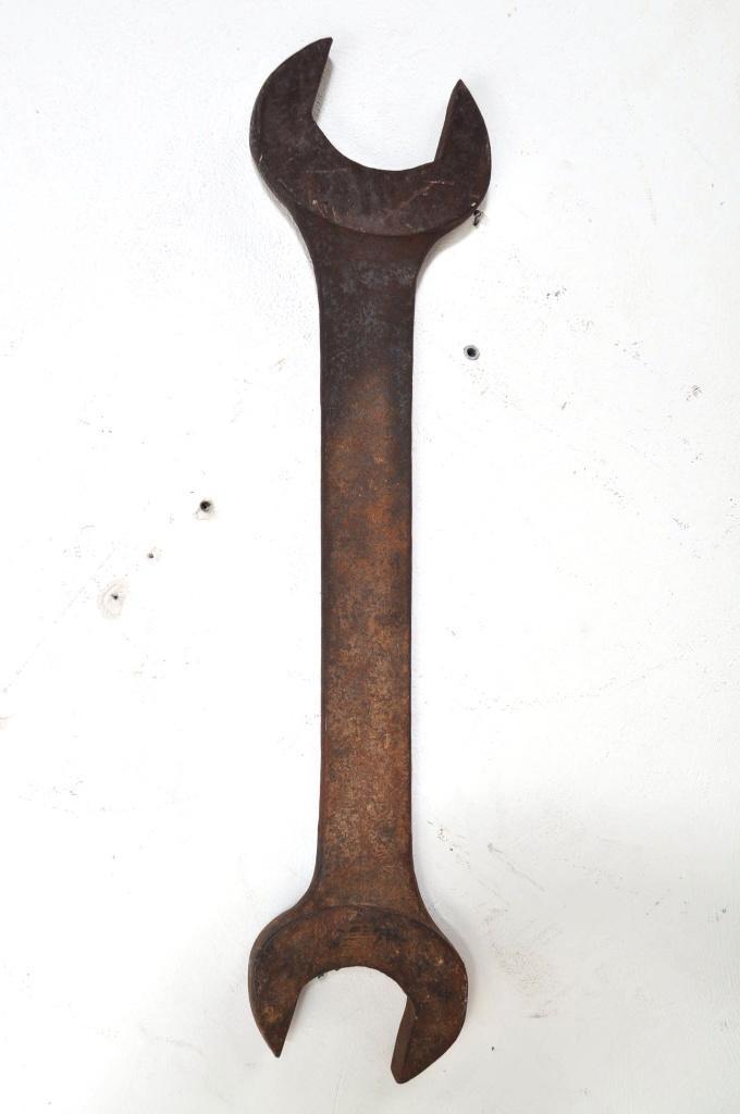 Industriële steeksleutel XL gereedschap deco 58 cm mancave, Huis en Inrichting, Woonaccessoires | Overige, Gebruikt, Ophalen of Verzenden