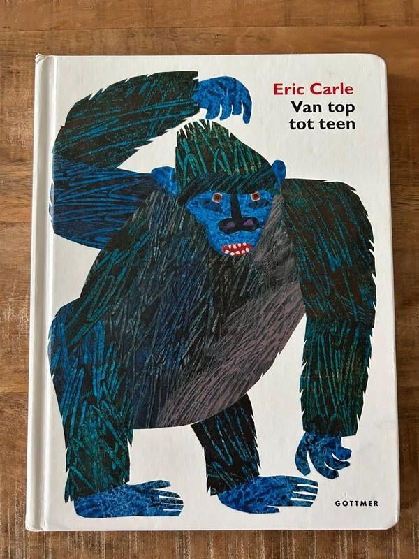 Van top tot teen - Eric Carle, Ophalen of Verzenden, Zo goed als nieuw, Fictie algemeen, Voorleesboek
