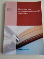 Methoden van rechtswetenschappelijk onderzoek, Boeken, Studieboeken en Cursussen, Ophalen of Verzenden, Alpha, Zo goed als nieuw