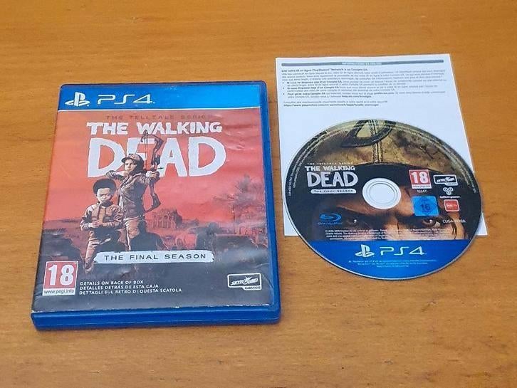 PS4 The Walking Dead The Final Season, Spelcomputers en Games, Avontuur en Actie, Gebruikt, Vanaf 18 jaar, 1 speler