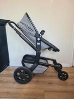 Grijs / Zwarte Joolz Day 3 Combi Kinderwagen + Accessoires, Zo goed als nieuw, Verstelbare duwstang, Ophalen, Kinderwagen