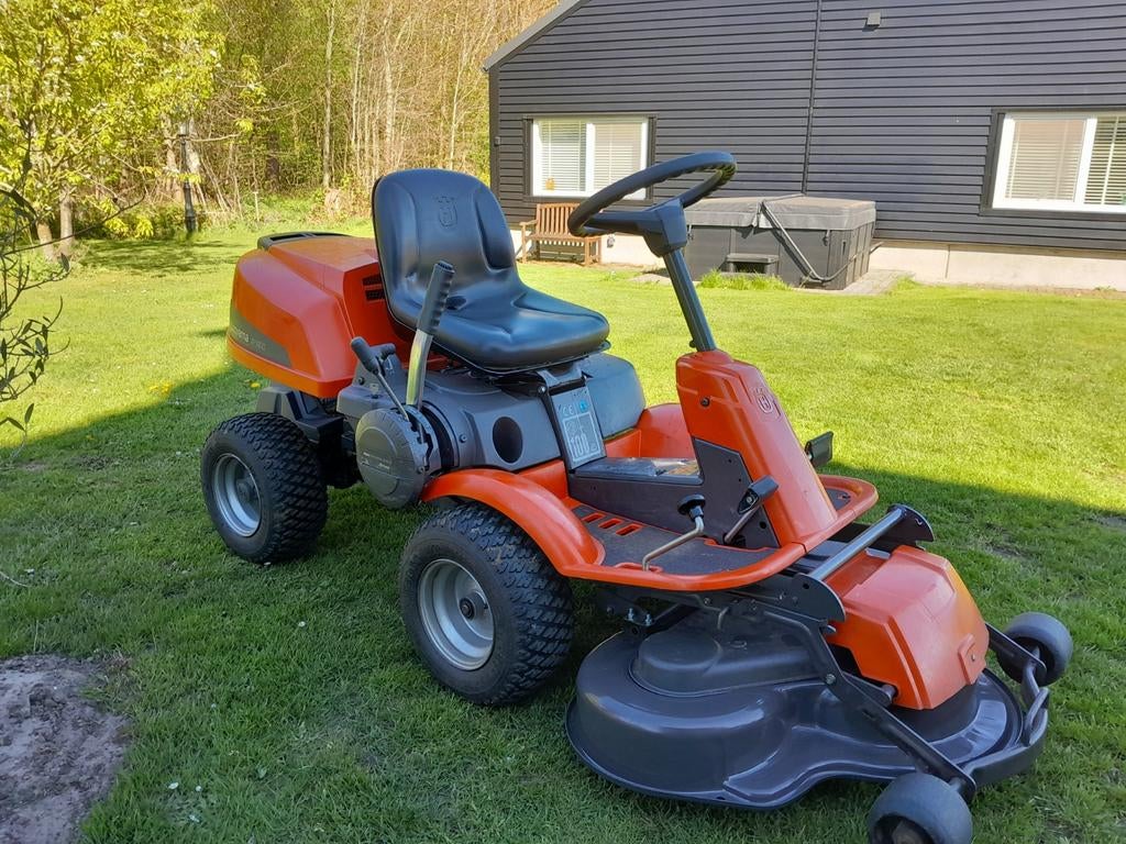 Nette Husqvarna R16C frontmaaier, nieuw maaidek, incl. BTW, Tuin en Terras, Zitmaaiers, Ophalen, Gebruikt, Husqvarna, Mulchfunctie