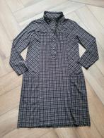 Prachtige travelstof jurk van Jane Lushka, maat XL, Kleding | Dames, Bruin, Maat 46/48 (XL) of groter, Ophalen of Verzenden, Zo goed als nieuw