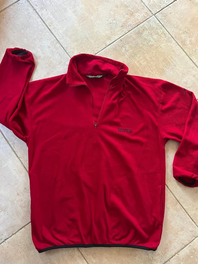 Fleece trui heren Regatta maat 52 rood, Maat 52/54 (L), Ophalen of Verzenden, Zo goed als nieuw, Regatta