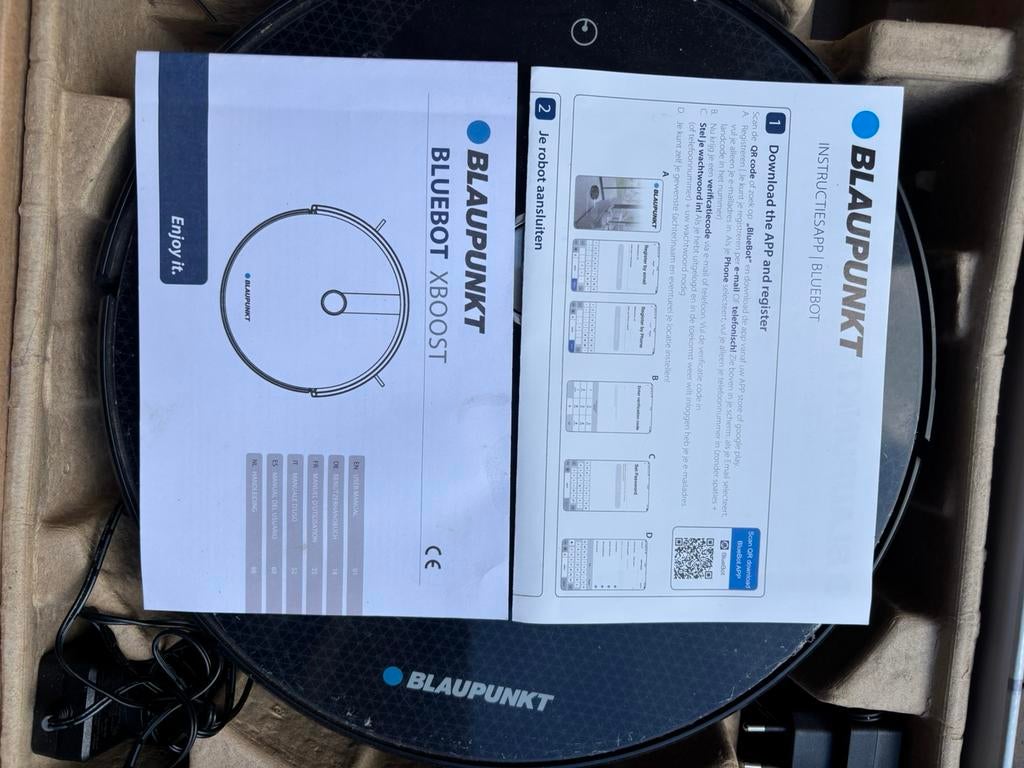 Blaupunkt Bluebot XBOOST, Ophalen