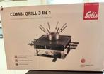 Solis Combi Grill 3 in 1 - type796, Witgoed en Apparatuur, Ophalen of Verzenden, Nieuw, 4 t/m 7 personen