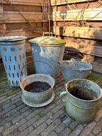 Leuke zinken spullen, Ophalen, Gebruikt, Minder dan 30 cm, Rond