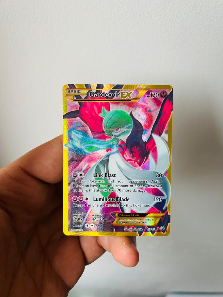 Gardevoir EX 116/114 Holo Steam Siege Full Art Rare XY, Verzenden, Zo goed als nieuw, Losse kaart, Foil