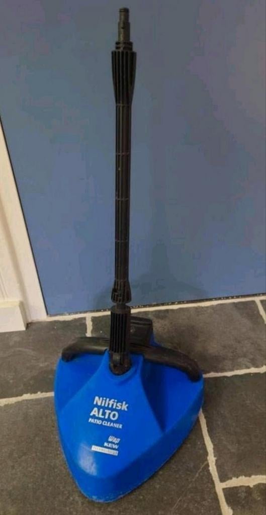 Nilfisk ALTO Patio Cleaner (terrasreiniger) + verlengstuk, Ophalen of Verzenden, Zo goed als nieuw, Elektrisch, Nilfisk