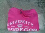 Roze hoodie McGregor, Ophalen of Verzenden, Zo goed als nieuw, Maat 48/50 (M), Roze
