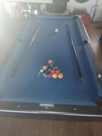 Pooltafel compleet met ballen en keus., Sport en Fitness, Biljarten en Poolen, Ophalen, Gebruikt, Pooltafel