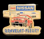 Nissan- Gravelat-Fleury pin --, Verzenden, Nieuw, Transport, Speldje of Pin