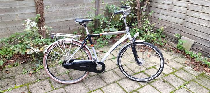 Batavus herenfiets, 54cm, 8 versnellingen, Fietsen en Brommers, Fietsen | Heren | Herenfietsen, Gebruikt, Batavus, 53 tot 57 cm