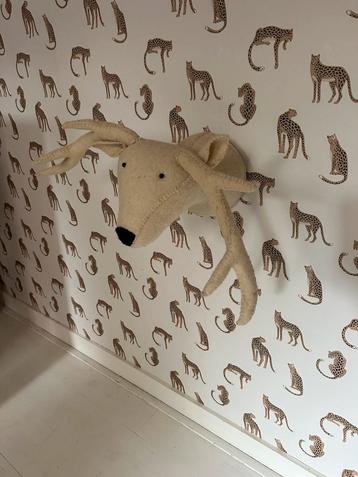 Kidsdepot wollen dierenkop wit beschikbaar voor biedingen
