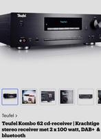Te koop nieuw in doos Teufel dab receiver 2 keer 100 Watt., Nieuw, 60 tot 120 watt, Stereo, Ophalen