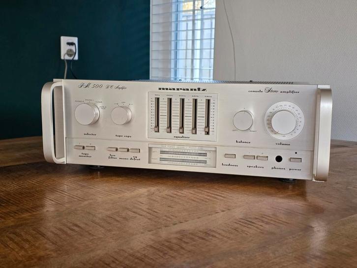 Marantz PM500 Stereo Versterker - Topklasse!, Audio, Tv en Foto, Versterkers en Receivers, Gebruikt, Stereo, Minder dan 60 watt