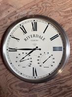 Mooie wandklok Riverdale, Ophalen of Verzenden, Zo goed als nieuw, Analoog, Wandklok