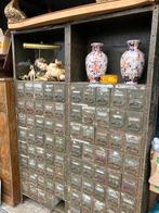 2 grote vintage industriële ladekasten (ex leger), Huis en Inrichting, Kasten | Ladekasten, Ophalen, 5 laden of meer, 50 tot 100 cm