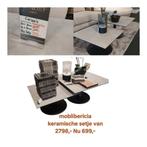 Moblibericia Keramische Tafel Set - Nu in de aanbieding!, Huis en Inrichting, Tafels | Salontafels, Ophalen of Verzenden, Nieuw