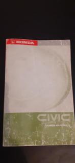 Honda Civic ( CRX Coupe ) Duits Handboek Fahrer Handbuch !, Auto diversen, Handleidingen en Instructieboekjes, Ophalen of Verzenden