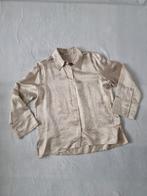 Yaya women Satijnen Blouse Champagne Maat S, Kleding | Dames, Blouses en Tunieken, Beige, Ophalen of Verzenden, Zo goed als nieuw