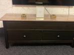 Tv-tafel met opbergruimte, Gebruikt, 100 tot 150 cm, Ophalen of Verzenden, Minder dan 100 cm