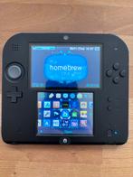 Nintendo 2DS - Zwart en Blauw, Spelcomputers en Games, Spelcomputers | Nintendo 2DS en 3DS, Ophalen of Verzenden, Gebruikt, Blauw
