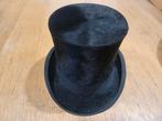 Vintage hoge hoed, Kleding | Dames, Hoeden en Petten, Ophalen of Verzenden, Zo goed als nieuw, 58 cm (L, 7¼ inch) of meer