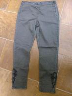 Stretch Sandwich broek jeans grijs, maat 38 M vintage, Kleding | Dames, Maat 38/40 (M), Ophalen of Verzenden, Zo goed als nieuw