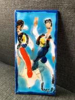 Vintage Dubrovnik Tegel - Dansende Figuren, Antiek en Kunst, Ophalen of Verzenden