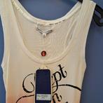 Dept nieuwe top tanktop creme dyed roze mt S 37601 gratis vz, ., Nieuw, Ophalen of Verzenden, Dept