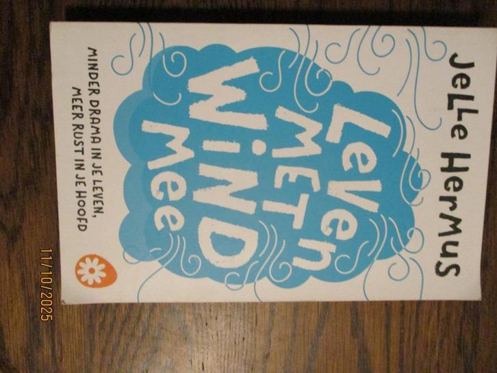 leven met wind mee Jelle Hermus 9789021572659 #, Boeken, Overige Boeken, Gelezen, Ophalen of Verzenden