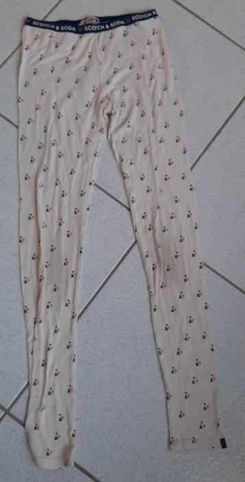 Scotch & Soda maat 152 roomwit legging broekje beschikbaar voor biedingen