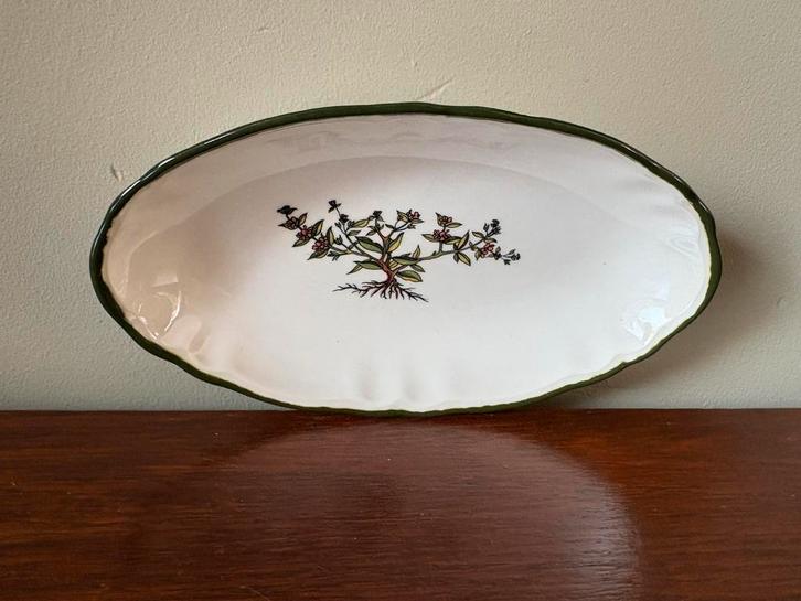 Pagnossin Treviso Botanical Ovale Serveerschaal / Diep Bord, Huis en Inrichting, Keuken | Servies, Zo goed als nieuw, Schaal of Schalen