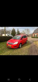 Opel Zafira 1.9 Cdti 110KW AUT DPF 2009 Rood, Zwart, 4 cilinders, 7 stoelen, Particulier