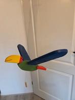 Houten zweeffiguur - papegaai, Ophalen, Zo goed als nieuw, Overige typen
