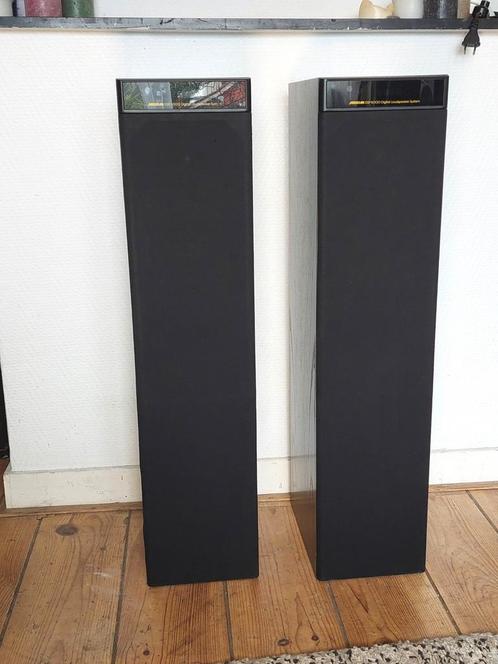 Meridian Dsp5000 digitale actieve high end luidsprekers, Audio, Tv en Foto, Luidsprekers, Gebruikt, Front, Rear of Stereo speakers