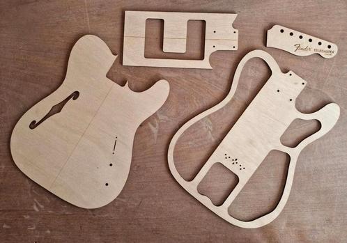 template set Fender telecaster thinline, Muziek en Instrumenten, Instrumenten | Onderdelen, Nieuw, Ophalen of Verzenden