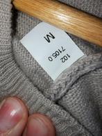 Benetton Beige Wollen Trui V-Hals Medium  Wol, Kleding | Dames, Truien en Vesten, Ophalen of Verzenden, Zo goed als nieuw, Maat 38/40 (M)