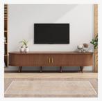 Nieuw TV-meubel 175cm walnoot look in doos, Ophalen, 150 tot 200 cm, Nieuw, Minder dan 100 cm